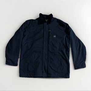 Walls Workwear Men’s Size XL Duck Canvas Insulated Black Jacket Chore Barn Coat